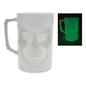 Självlysande Döskallemugg