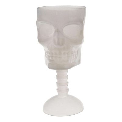 Självlysande Vinglas Döskalle