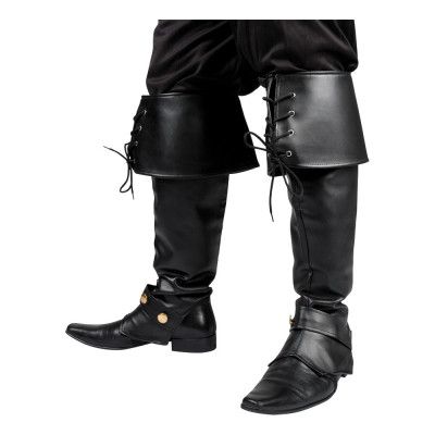 Skoöverdrag Pirat Svart - One size