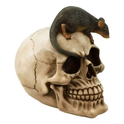 Sparbössa Döskalle med Råtta