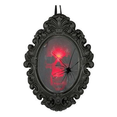 Spegel med Döskalle och Ljud