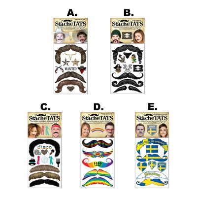 Stache TATS - A - Outlaw