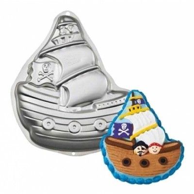 Tårtform Piratskepp