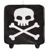 Tårtljus pirat döskalle