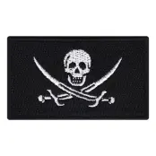 Tygmärke Flagga Pirat