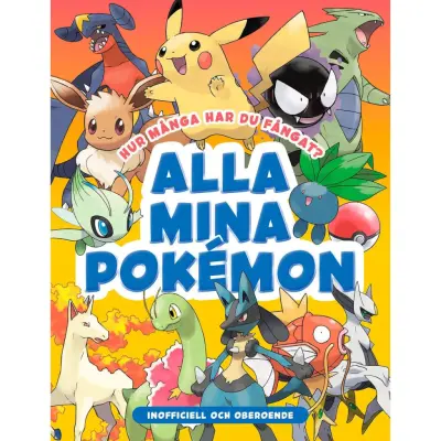 Alla mina Pokémon - Hur många har du fångat? - Pokemon -  Leksaksaffären