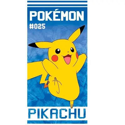 Beach Towel Pokemon Pikachu cotton