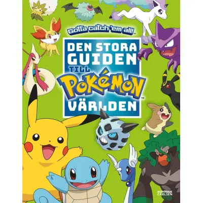 Den stora guiden till Pokémonvärlden - Pokemon -  Leksaksaffären