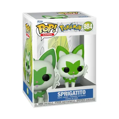Funko POP! Games Pokemon Sprigatito 984 - Funko! -  Leksaksaffären
