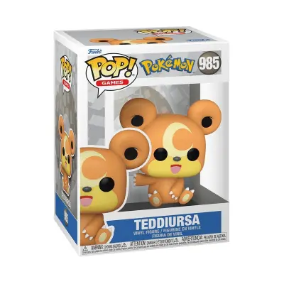 Funko POP! Games Pokemon Teddiursa 985 - Funko! -  Leksaksaffären