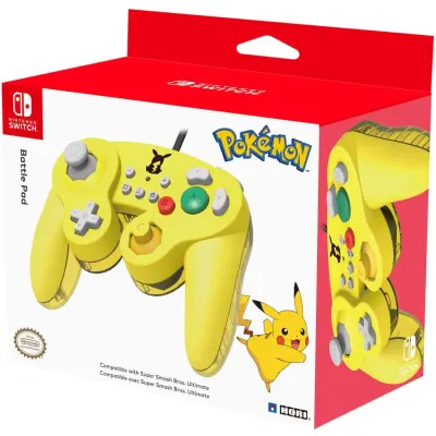 Handkontroll Super Smash Bros Pikachu