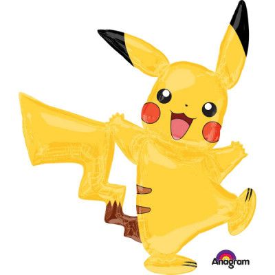 Heliumballong airwalker Pikachu 52 x 139 cm