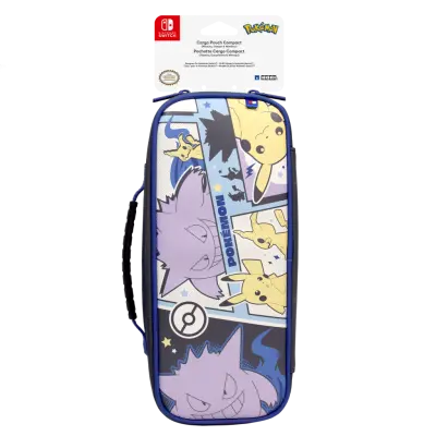 HORI Cargo Pouch Compact - Pikachu, Gengar & Mimikyu