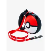 Jazpets - Pokemon Pokeball Retractable Dog Leash