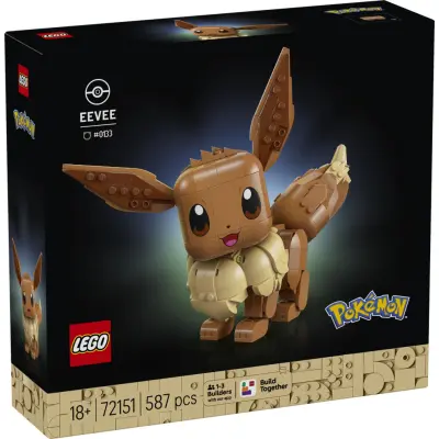LEGO® Pokémon Eevee 72151 - LEGO -  Leksaksaffären