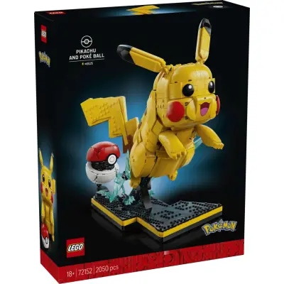 LEGO® Pokémon Pikachu och Poké Ball 72152 - LEGO -  Leksaksaffären