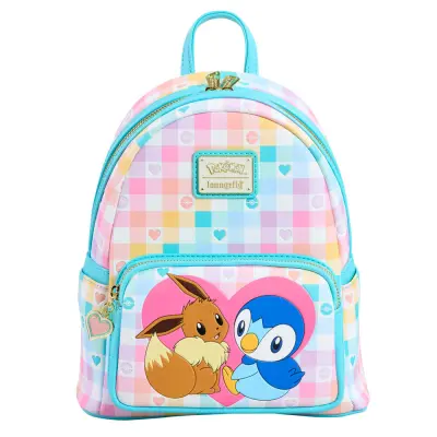 Loungefly Pokemon Piplup and Eevee Friends backpack