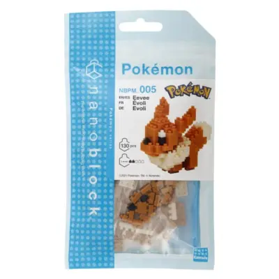Nanoblock Pokemon Eevee - Pokemon -  Leksaksaffären