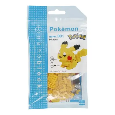 Nanoblock Pokemon Pikachu - Pokemon -  Leksaksaffären