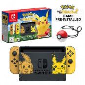 Nintendo Switch Pikachu Edition & Poke Ball Plus