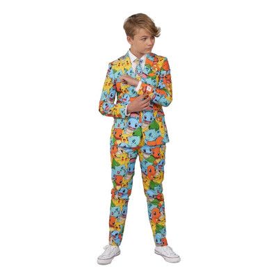OppoSuits Boys Pokémon Kostym - 122/128