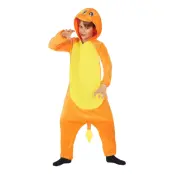 Orange Drake Barn Maskeraddräkt - Medium