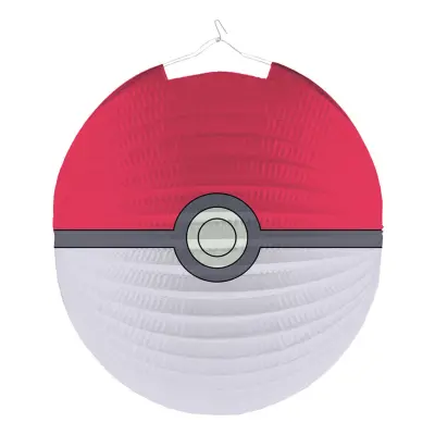 Papperslykta Rund Pokémon