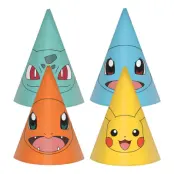 Partyhattar Pokémon - 8-pack
