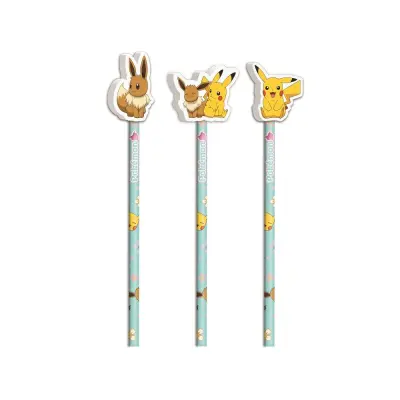 Pencils Pokemon Flowers 3st