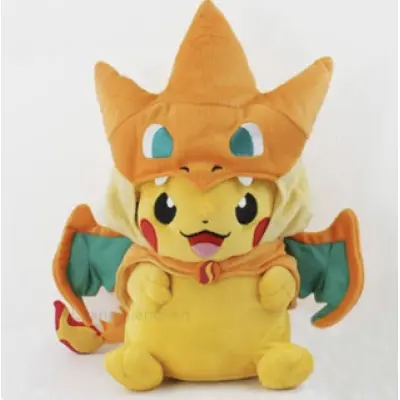 Pikachu With Charizard Hat