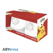 Pokemon 2 Glass Set Magikarp & Gyarados