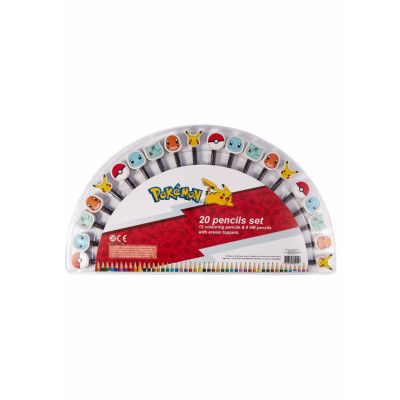 Pokemon 20-pack Pennor med sudd