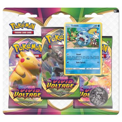 Pokemon 3-pack S&S Vivid Voltage Sobble