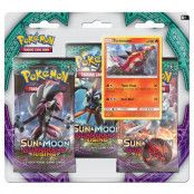 Pokemon 3-pack Sun & Moon 2 Turtonator