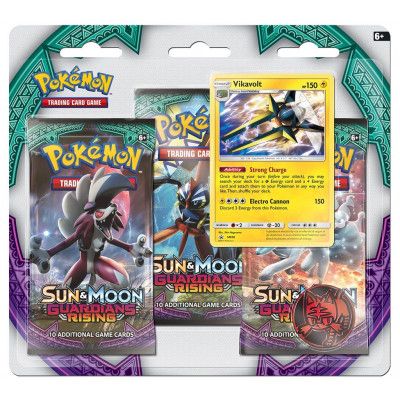Pokemon 3-pack Sun & Moon 2 Vikavolt