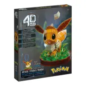Pokemon 4D Build Pussel Eevee - Pokemon -  Leksaksaffären