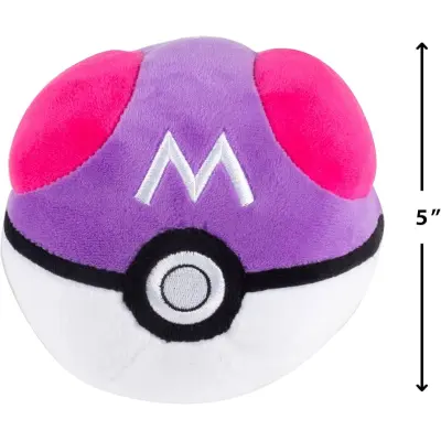 Pokemon - 5 Master Ball Plush