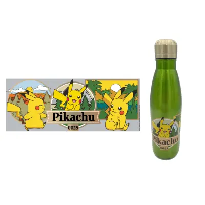 Pokemon - A Wild Pikachu - Stainless Steel Bottle 26Oz