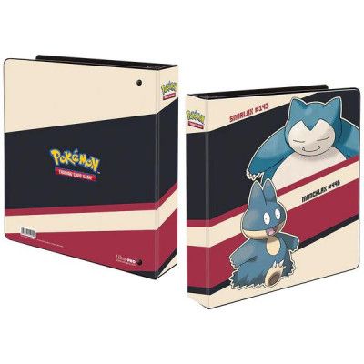 Pokemon Album Snorlax&Munchlax inkl. plastfickor - Pokemon TCG -  Leksaksaffären