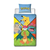 Pokemon Bäddset 150x210cm 11279 - Pokemon -  Leksaksaffären