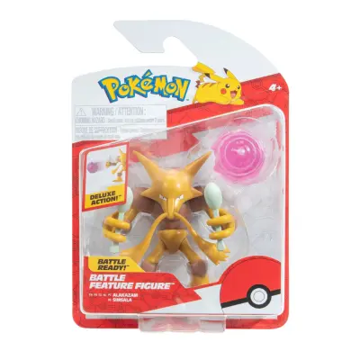 Pokemon Battle Feature Figure Alakazam - Pokemon -  Leksaksaffären