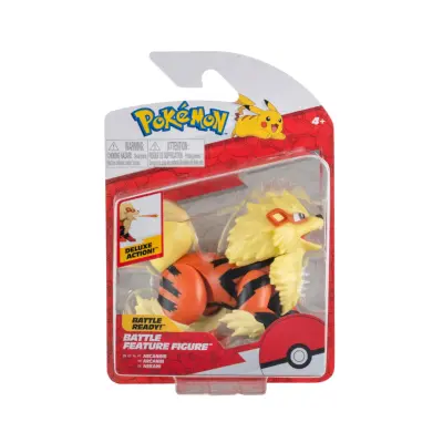 Pokemon Battle Feature Figure Arcanine - Pokemon -  Leksaksaffären