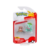 Pokemon Battle Figure Diglett + Bulbasaur - Pokemon -  Leksaksaffären