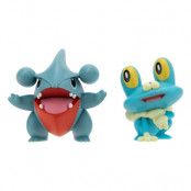 Pokemon Battle Figure First Partner Set Figure 2-Pack Gible, Froakie 5 cm