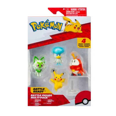 Pokemon Battle Figure Multi Pack 4-p PKW3402 - Pokemon -  Leksaksaffären