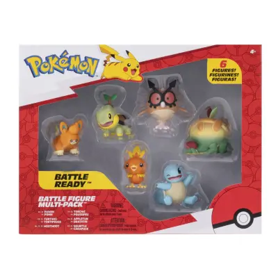 Pokemon Battle Figure Multi-Pack 6-p PKW4098 - Pokemon -  Leksaksaffären