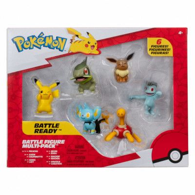 Pokemon Battle Figure Multi-Pack 6-pack PKW3614 - Pokemon -  Leksaksaffären
