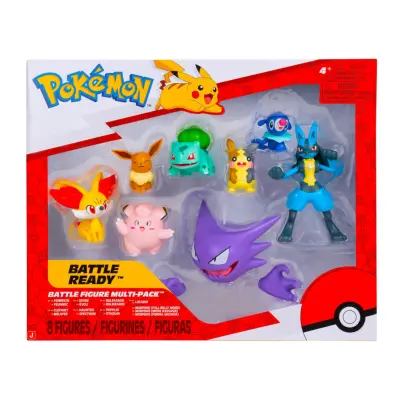 Pokemon Battle Figure Multi-Pack 8-pack PKW4101 - Pokemon -  Leksaksaffären