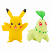 Pokemon Battle Figure Pack Chikorita & Pikachu PKW0139
