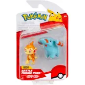 Pokemon - Battle Figure Pack - Chimchar & Phanpy